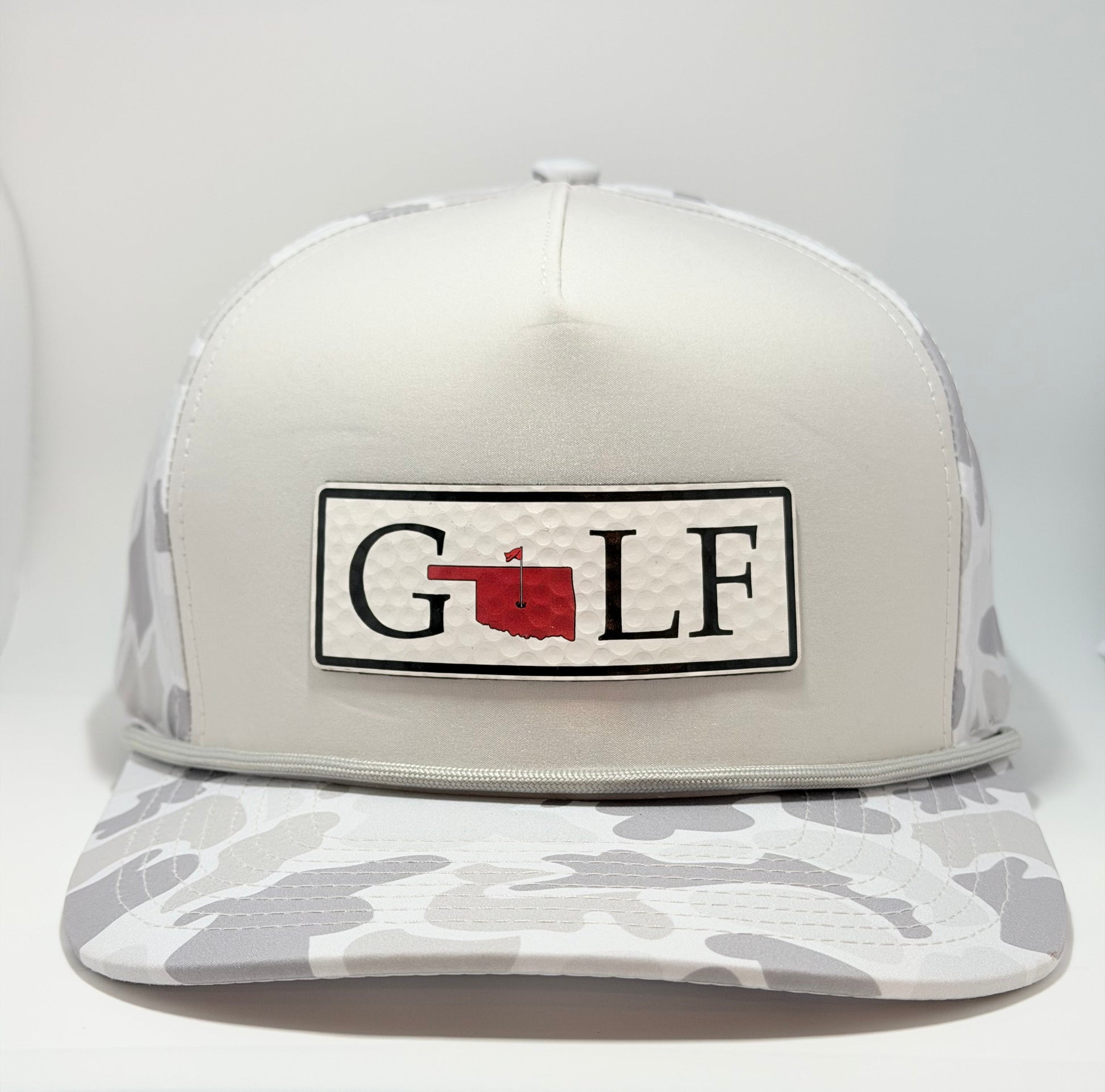 Smoked Camo - Oklahoma Crimson GOLF