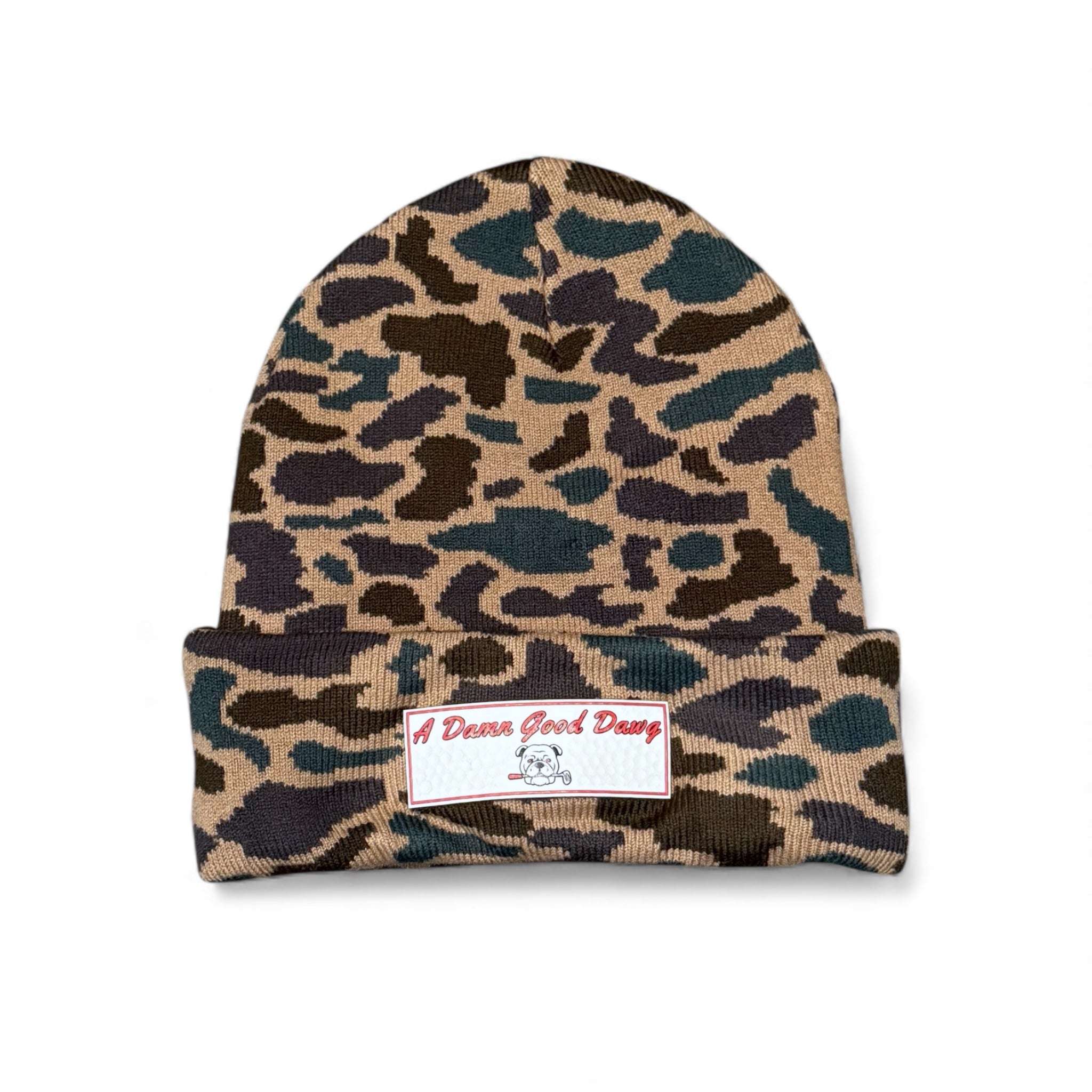 “Damn Good” Camo Beanie
