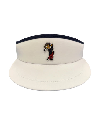 Swingin' Colonel Reb Two-Tone Tour Visor