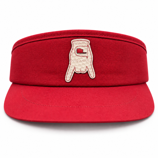 Horns Down Golf Glove Tour Visor