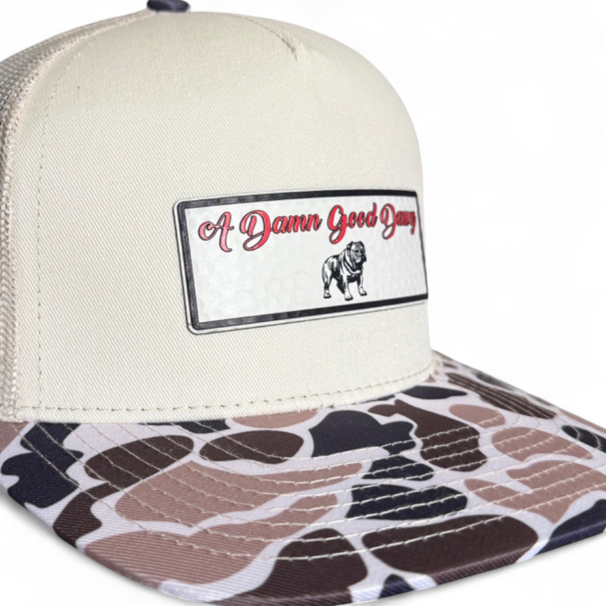 Georgia Camo Trucker – A Damn Good Dawg