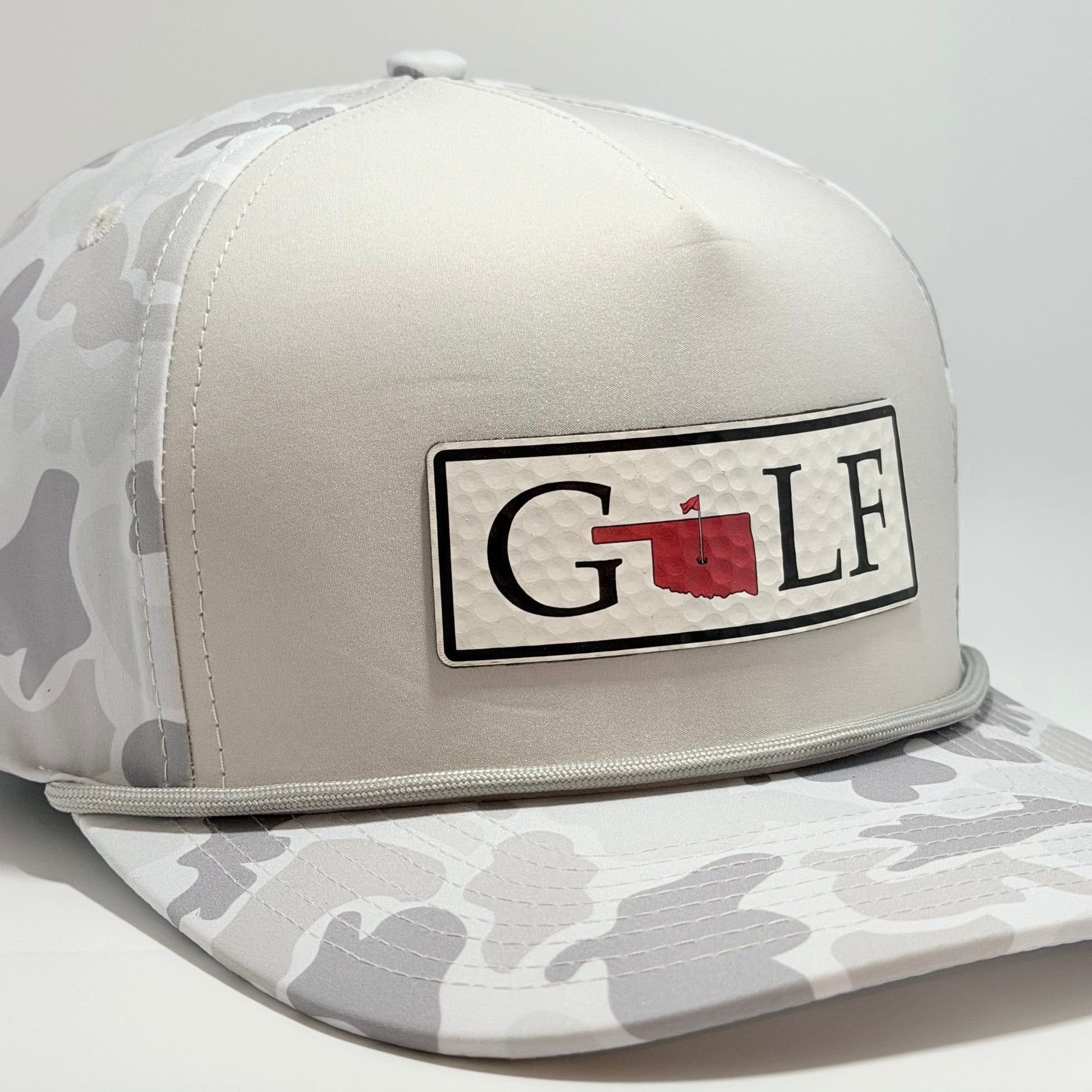 Smoked Camo - Oklahoma Crimson GOLF