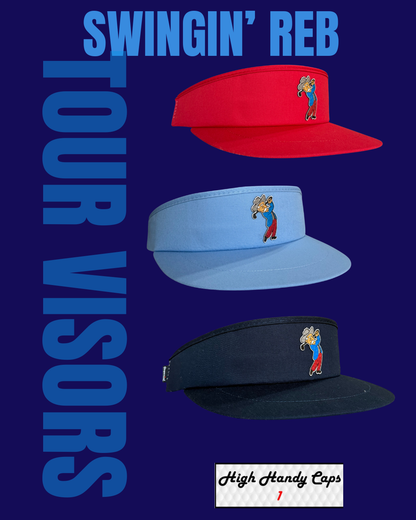 Swingin’ Colonel Reb Tour Visor